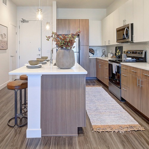 Wide open living areas flooded with natural light Model